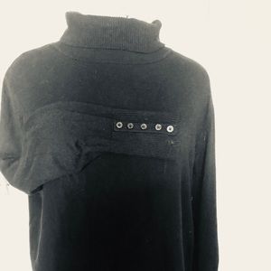 Lane Bryant Gray Turtle Neck Sweater Size 22/24